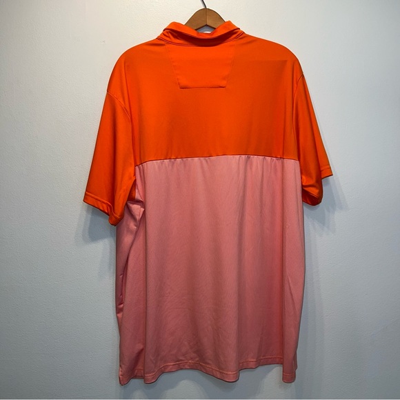 Antigua Denver Broncos Polo Shirt NFL Football Orange Sz 2XL Embroidered Logo - Picture 5 of 8